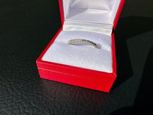 Load image into Gallery viewer, #753 - 1/4ct Natural Diamond, 14kt White Gold Band, Size 6 1/4