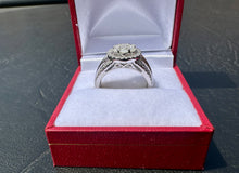 Load image into Gallery viewer, #632 - 10kt White Gold, .91 Carat Diamond Ring, Size 6