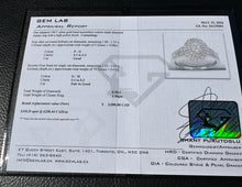 Load image into Gallery viewer, #831 - 14kt White Gold, 1/2 Carat Natural Diamond Ring, Size 7