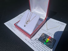 Load image into Gallery viewer, #852 - 18”, 18kt Yellow Gold, 1/3ct Diamond Necklace w/ Appraisal