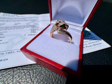 Load image into Gallery viewer, #859 - 14kt Rose Gold, EFFY Panther Ring Size 7