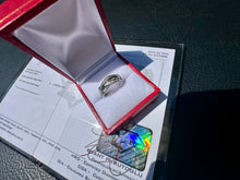 Load image into Gallery viewer, #780 - .925 Sterling 1/3 Carat Diamond Ring, Size 6