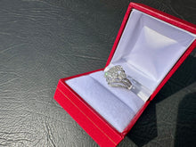 Load image into Gallery viewer, #712 - 10kt Yellow Gold, 1.00CT Diamond Cluster Ring, Size 7