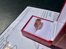 Load image into Gallery viewer, #825 - 14kt Rose Gold & Fire Opal Ring, Size 8