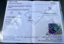 Load image into Gallery viewer, #774 - 1.05 Carat LG Diamond Solitaire Engagement Ring, 14k White Gold, Size 6