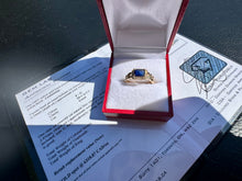 Load image into Gallery viewer, #794 - 14kt Gold, Effy Sapphire & Diamond Ring, Size 7