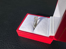 Load image into Gallery viewer, #459 - 10k White Gold, VS Natural Diamond Engagement Ring, Size 6 1/2