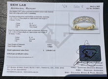 Load image into Gallery viewer, #618 - 14kt Yellow Gold, .55 Carat Diamond Size 6