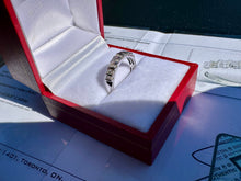 Load image into Gallery viewer, #788 - 14kt White Gold, 1/4 Carat Diamond Band, Size 5 3/4
