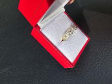 Load image into Gallery viewer, #580 - 14k Yellow Gold Diamond 1/2 Carat Band, Size 7