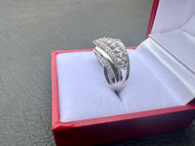 Load image into Gallery viewer, #584 - 14kt White Gold .68 Carat Custom Diamond Band, Size 7