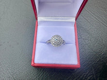 Load image into Gallery viewer, #598 - 14kt - White Gold .99ct Engagement Ring - Size 5