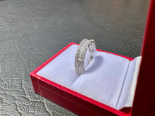 Load image into Gallery viewer, #663 - .66 CT Diamond Band, .925 Size 5