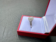 Load image into Gallery viewer, #624 - 14kt White Gold, 1/2 Carat Engagement Ring, Size 7