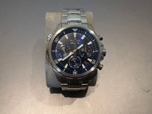 Load image into Gallery viewer, #743 - Bulova Men's Chronograph Quartz Watch with Stainless Steel Strap 96B256, Blue, Bracelet, Blue, Bracelet