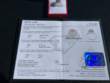 Load image into Gallery viewer, #847 - 14kt White Gold, 2.50 Carat Pink & White Diamond Ring, Size 6