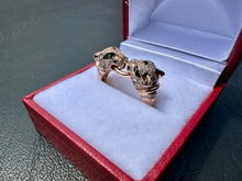Load image into Gallery viewer, #687 - 14kt Rose Gold, Diamond “Effy” Panther Ring Size 7