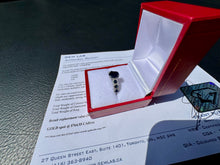 Load image into Gallery viewer, #902 - 14kt White Gold Sapphire & Diamond Ring, Size 6