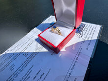 Load image into Gallery viewer, #794 - 14kt Gold, Effy Sapphire & Diamond Ring, Size 7