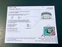 Load image into Gallery viewer, #609 - 14kt White Gold, Sapphire & Diamond Band, Size 7