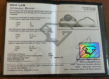 Load image into Gallery viewer, #431 - 10k White Gold, Diamond Halo Cluster Wedding Set
0.29 ctw | SZ 7