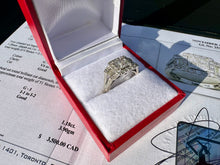 Load image into Gallery viewer, #746 - 1.18ct Diamond Engagement Ring, 14kt White Gold, Size 5