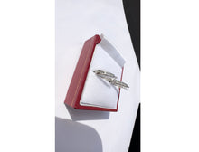 Load image into Gallery viewer, #429 - 14k White Gold, 1/4ct Diamond Earrings w/ Clutch Backings