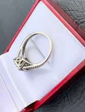 Load image into Gallery viewer, #392 - Custom Made, Natural Diamond Engagement Ring, Size 5 1/2