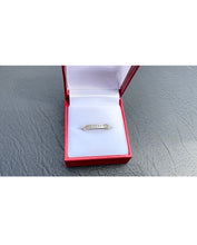Load image into Gallery viewer, #391 - 14kt White Gold, .28ct Natural Diamond Band, Size 6