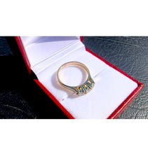 Load image into Gallery viewer, #506 - 14kt Yellow Gold 1/2 Carat Trinity Ring, Size 6 1/2