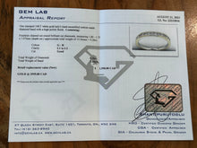 Load image into Gallery viewer, #391 - 14kt White Gold, .28ct Natural Diamond Band, Size 6