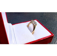 Load image into Gallery viewer, #506 - 14kt Yellow Gold 1/2 Carat Trinity Ring, Size 6 1/2