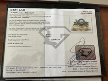 Load image into Gallery viewer, #374 - 14k Yellow Gold, Black Akoya Pearl & Emerald Ring, Size 7 3/4