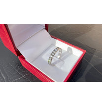 Load image into Gallery viewer, #461 - 18k White Gold, .70ct Natural Diamond Band, Size 5 1/2