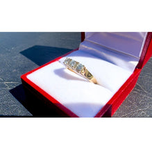 Load image into Gallery viewer, #506 - 14kt Yellow Gold 1/2 Carat Trinity Ring, Size 6 1/2