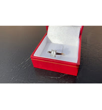 Load image into Gallery viewer, #460 - 14k White Gold, Emerald Cut VVS1 Diamond Engagement Ring, Size 5 1/2
