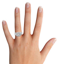 Load image into Gallery viewer, #509 - 10kt White Gold, 1.50 Carat Diamond Ring, Size 8 1/2