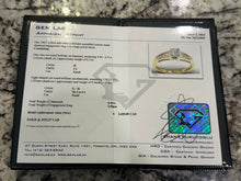 Load image into Gallery viewer, #479 - 14k Yellow Gold, 1/2 Carat Diamond Engagement Ring. Size 7 3/4