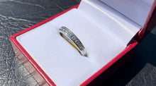 Load image into Gallery viewer, #358 - .35ct VVS, Platinum, Birks Diamond Band, Size 6