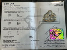 Load image into Gallery viewer, #492 - 10k Yellow Gold, Ladies .40 Carat Diamond Dinner Ring, Size 11