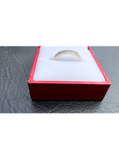 Load image into Gallery viewer, #391 - 14kt White Gold, .28ct Natural Diamond Band, Size 6