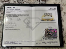 Load image into Gallery viewer, #506 - 14kt Yellow Gold 1/2 Carat Trinity Ring, Size 6 1/2