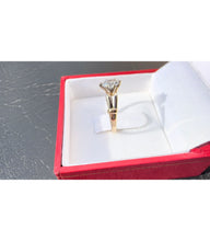 Load image into Gallery viewer, #456 - 14k Yellow Gold, 1/3 Carat Natural Marquis Diamond Ring, Size 4 1/2