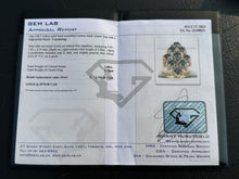 Load image into Gallery viewer, #393 - Custom Vintage 2.88ct Natural Sapphire Dinner Ring, Size 7 1/2