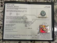 Load image into Gallery viewer, #491 - 10k Yellow Gold, Marquise Emerald & Diamond Ring, Size 6 1/4