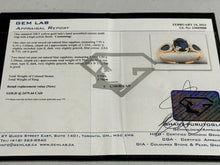 Load image into Gallery viewer, #304 - 10K Yellow Gold, Unique Custom Natural Sapphire Ring, Size 7 1/4