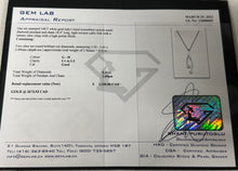 Load image into Gallery viewer, #337 - 14k White Gold, 18” Necklace & Custom 1.5” Diamond Pendant