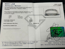 Load image into Gallery viewer, #358 - .35ct VVS, Platinum, Birks Diamond Band, Size 6