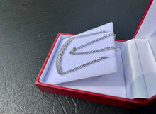 Load image into Gallery viewer, #638 - 14kt White Gold, .35 Carat Diamond Pendant / 20” Necklace
