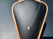 Load image into Gallery viewer, #890 - 1.15 Carat Oval Diamond Pendant / Chain Set 16-18”
